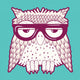 Owl in glasses