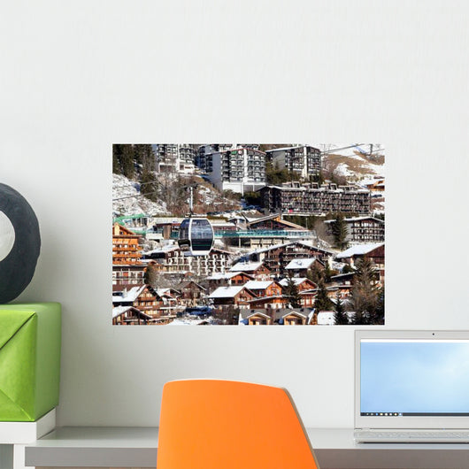 Chalet La Cluza Wall Decal