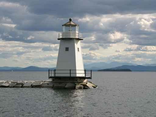 Lake Champlain Lighthouse Wall Decal