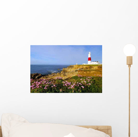 Portland Bill Lighthouse with Wall Decal