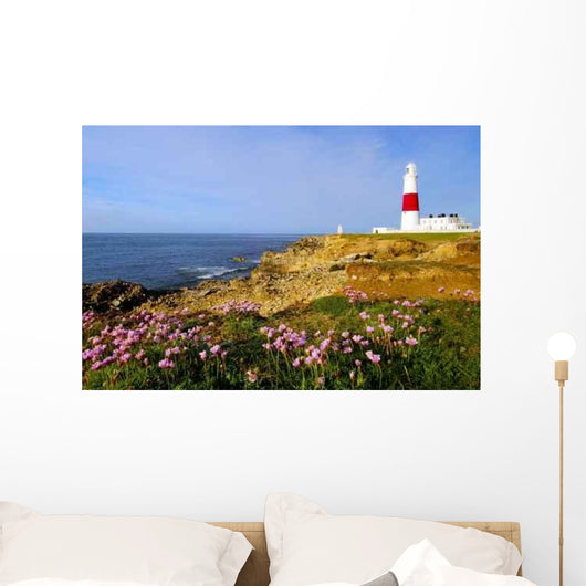 Portland Bill Lighthouse with Wall Decal