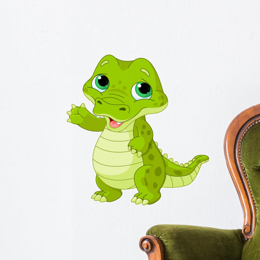 Baby alligator Wall Decal