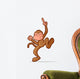 Dancing Monkey Wall Decal