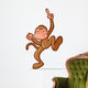 Dancing Monkey Wall Decal