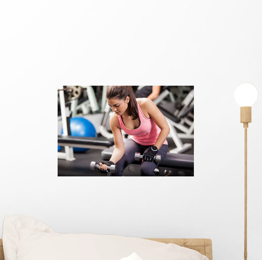 Working My Arms Wall Decal