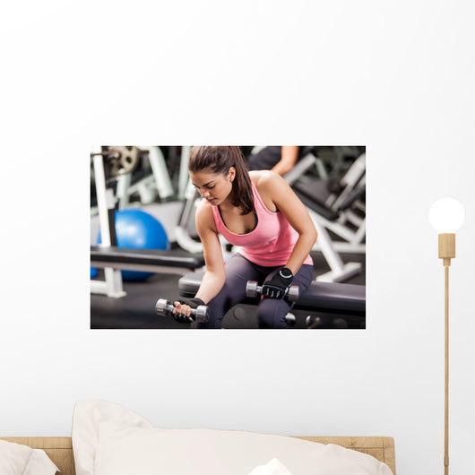 Working My Arms Wall Decal
