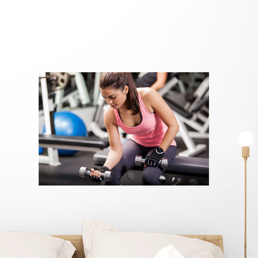Working My Arms Wall Decal