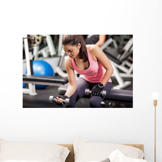 Working My Arms Wall Decal