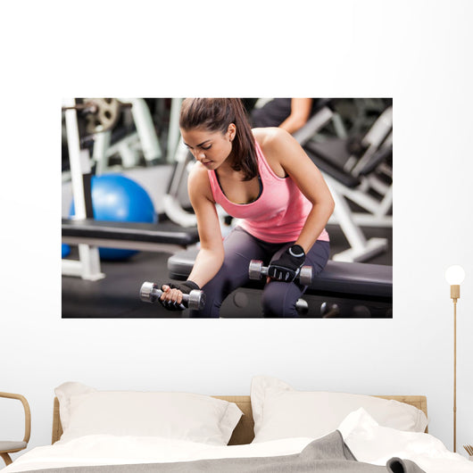 Working My Arms Wall Decal
