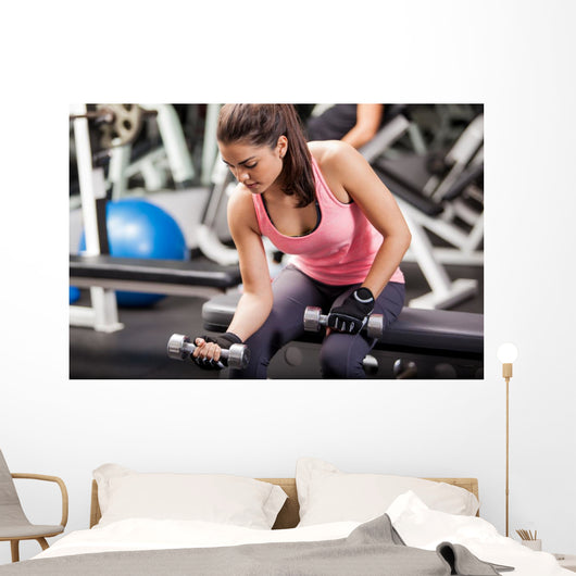 Working My Arms Wall Decal
