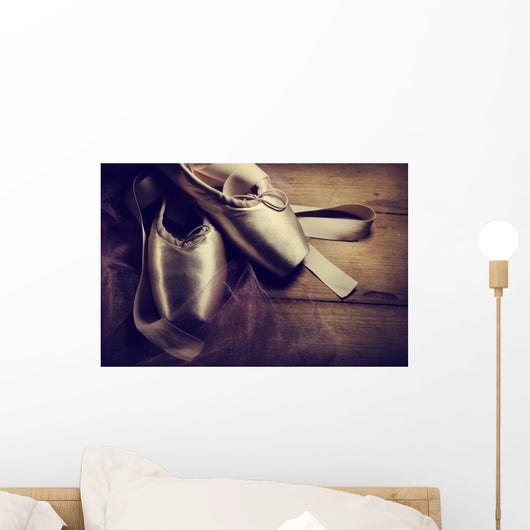 Pointe Shoes Wall Decal