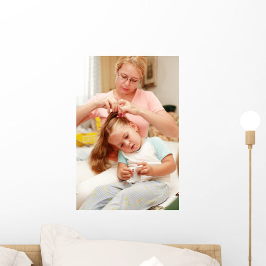 Making hair Wall Mural