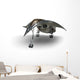 futuristic military spaceship Wall Decal