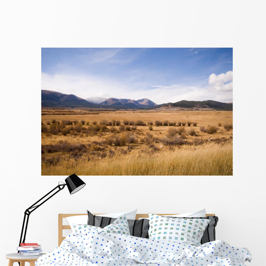Wide open range land just west of Denver, Colorado. Wall Mural