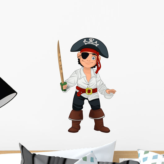 kid dressed as a pirate