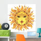 Cartoon Sun Wall Mural