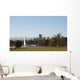 Denver skyline and fountain from City Park Wall Mural