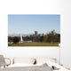 Denver skyline and fountain from City Park Wall Mural