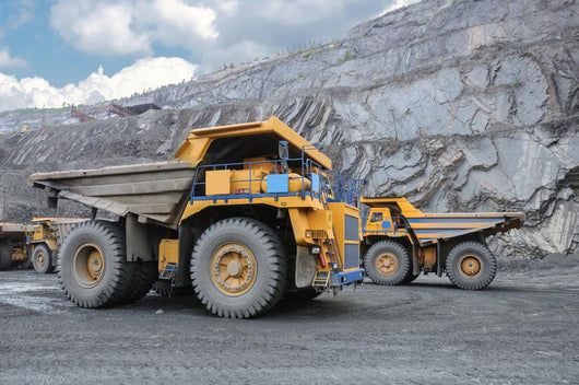 open cast mine