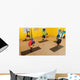 Women Doing anti Gravity Wall Decal