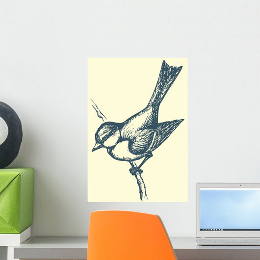 Vector drawing of a series of sketches