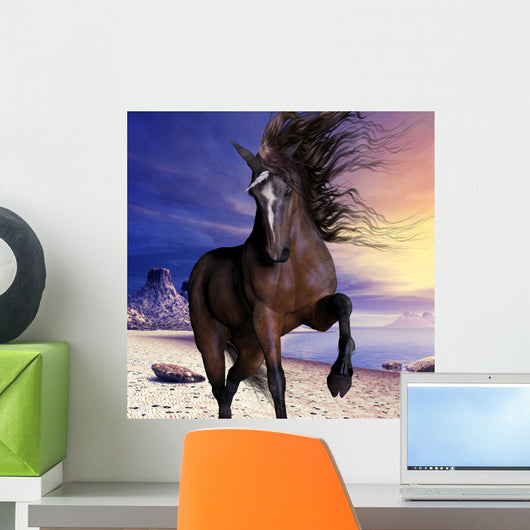 Mahogony Bay Unicorn Wall Mural