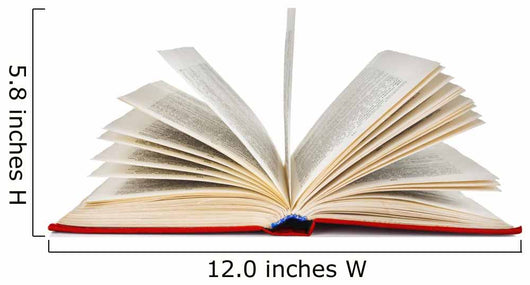 Open Book Wall Decal