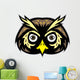 owl head mascot Wall Decal