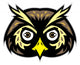 owl head mascot Wall Decal