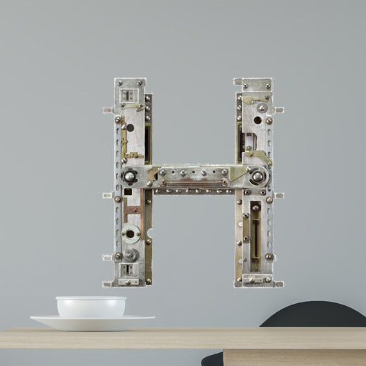 Metal letter