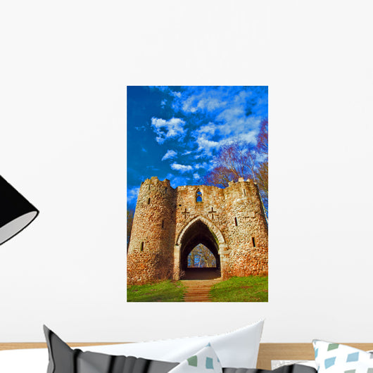 Colourful Castle Wall Mural