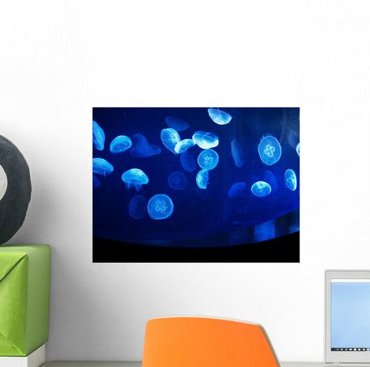 jellyfish dance Wall Mural