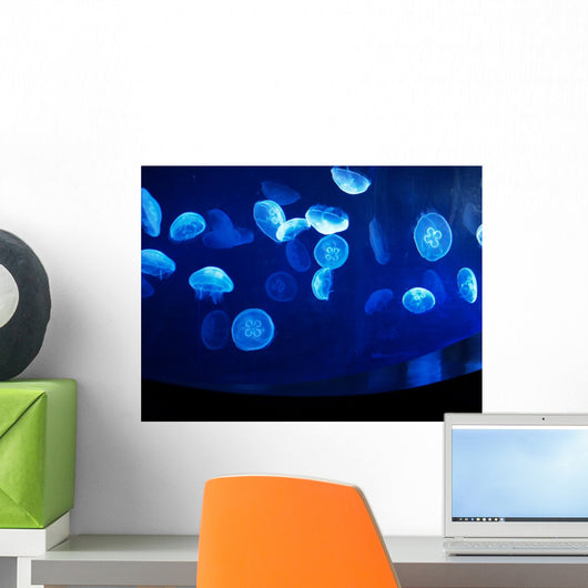 jellyfish dance Wall Mural
