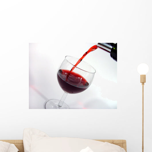 Glass of Wine Wall Mural