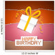 Happy Birthday Torn Paper Retro Background