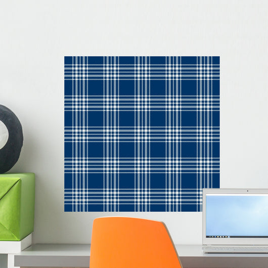 Karo Tischdecken Muster Endlos Wall Decal