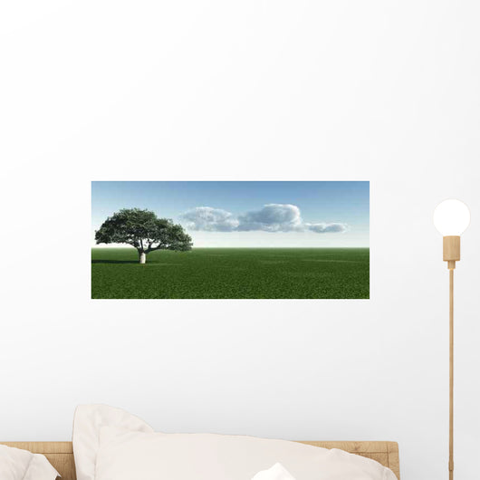 Alone Tree and Beautiful Wall Decal Design 1