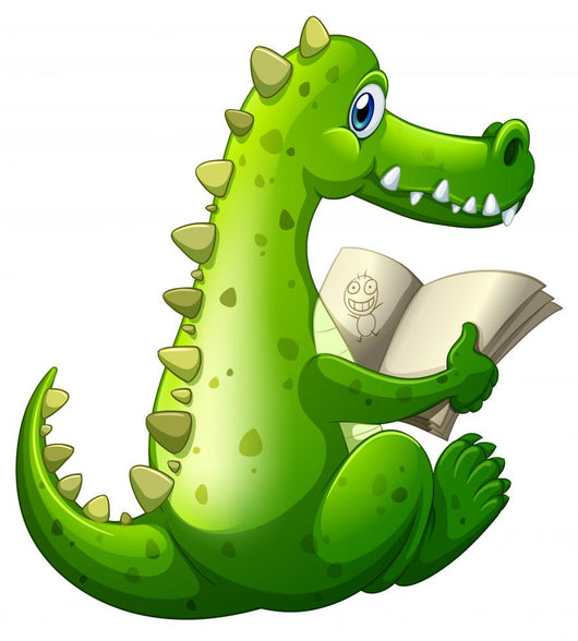 A Crocodile Reading