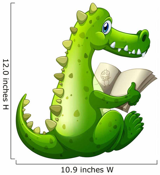 A Crocodile Reading
