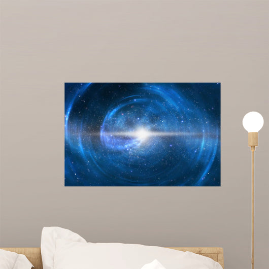 Time and space travel concept abstract background