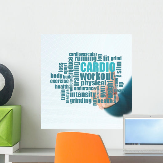 Cardio Workout Wall Mural