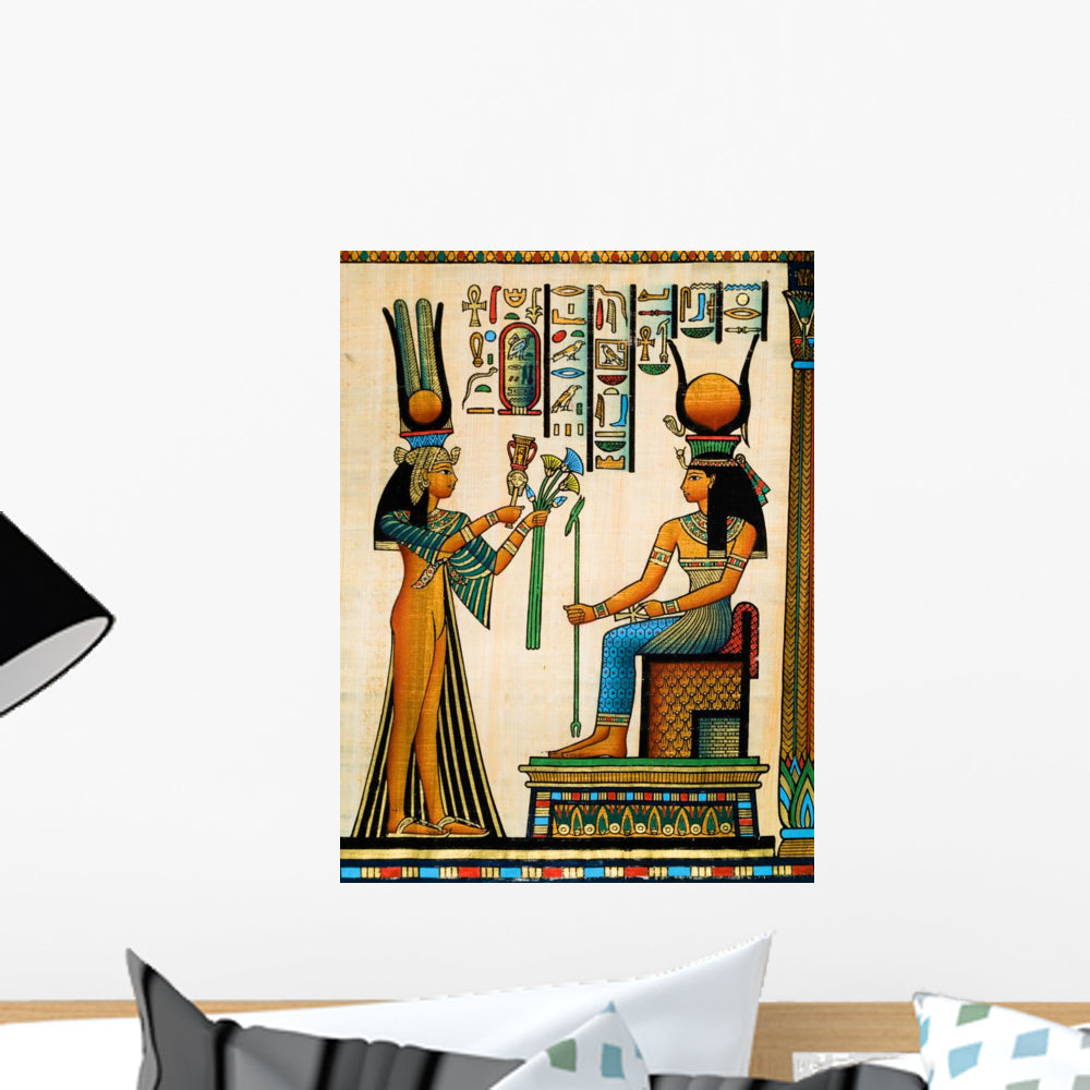 Egyptian Papyrus Wall Mural – Wallmonkeys