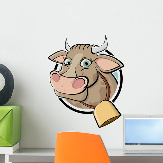 kuh symbol zeichen rind Wall Decal
