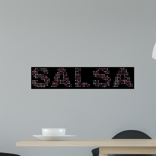 Salsa led text