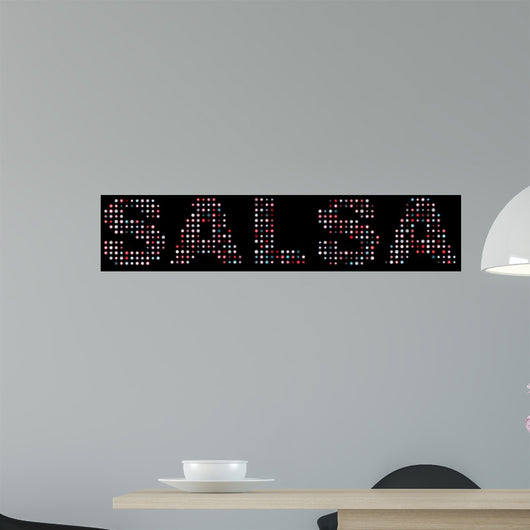 Salsa led text