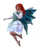 Red Haired Fairy Wall Decal
