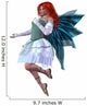 Red Haired Fairy Wall Decal