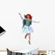 Red haired fairy Wall Decal