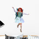 Red haired fairy Wall Decal