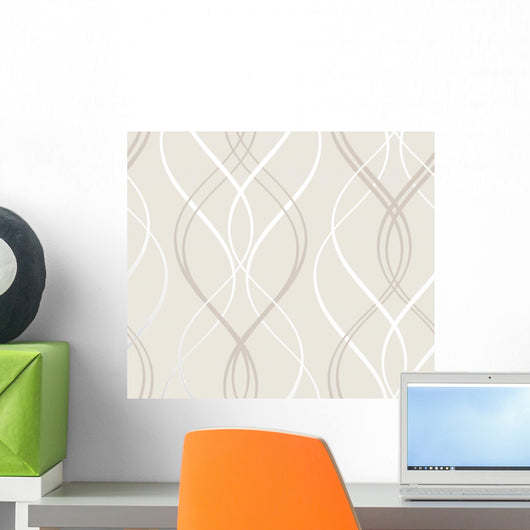 Abstract Seamless Geometric Pattern Wall Decal